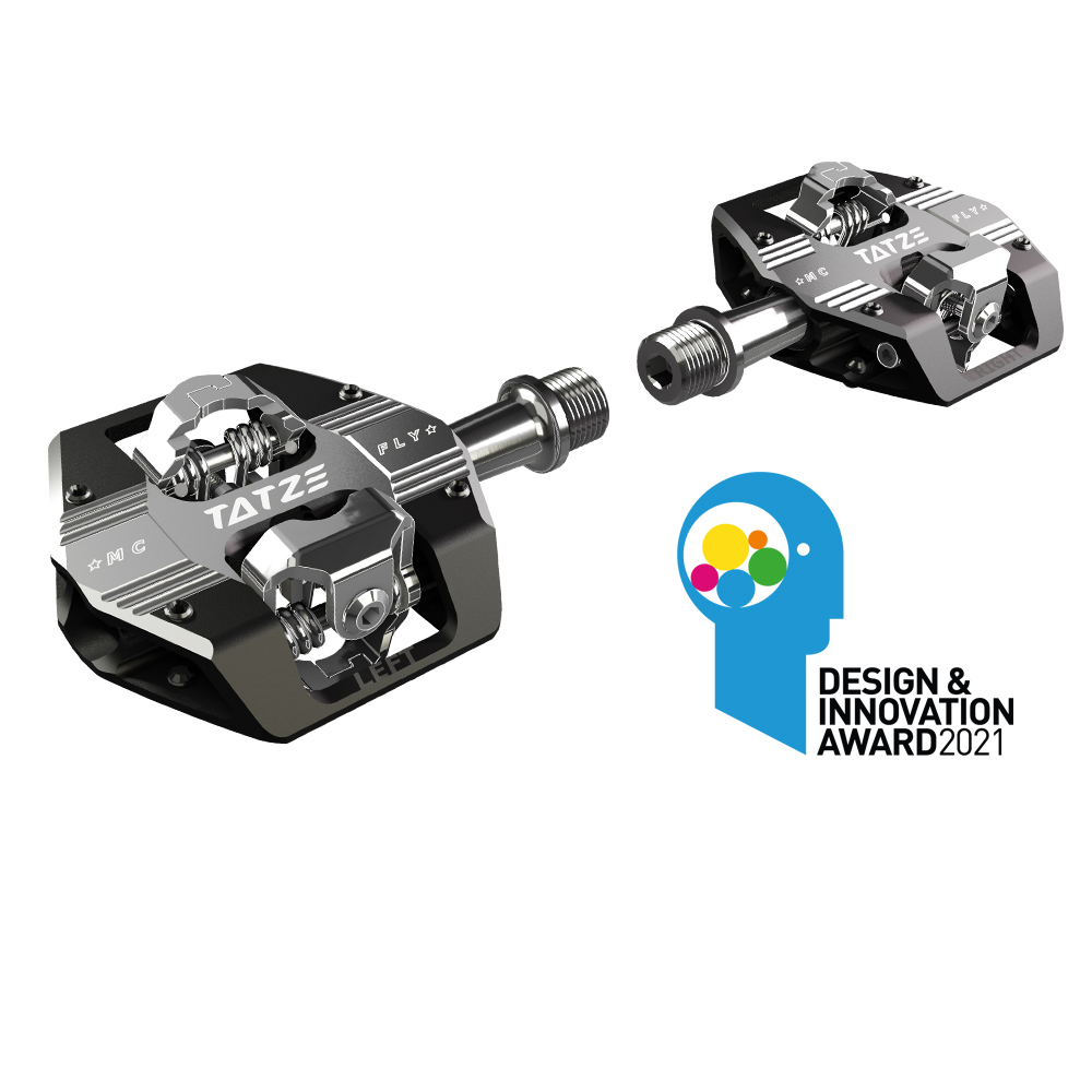 Tatze Pedal MTB MC-FLY SPD schwarz, Q-Faktor 55mm