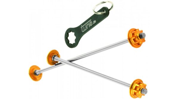 Schnellspanner Tune Skyline MTB gold 135/100
