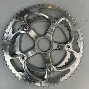 Chainringset S-Works 130mm 53/39 m. Spider poliert