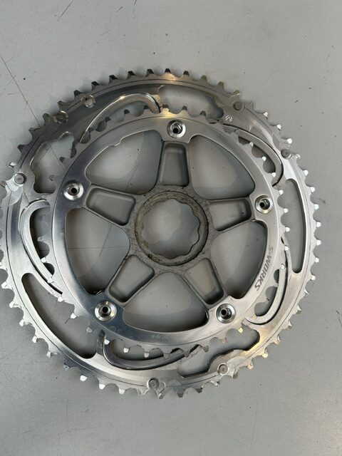 Chainringset S-Works 130mm 53/39 m. Spider poliert – Bild 2